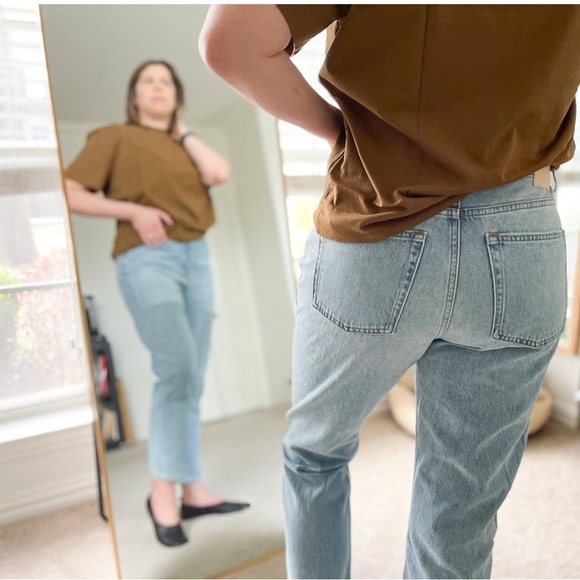 Everlane ‘The Curvy 90s’ Cheeky Straight crop Jean Size 27 - Picture 7 of 16